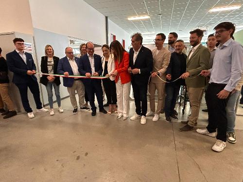 L'inaugurazione del "Back to the Future Lab"