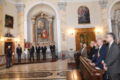 Alcuni momenti della santa messa alla Beata Vergine del Soccorso