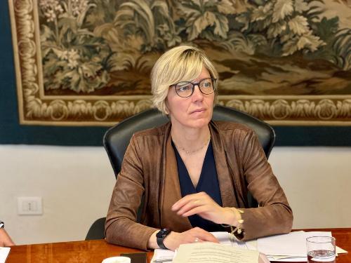 L'assessore regionale alle Finanze Barbara Zilli