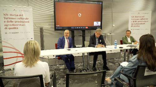 L'assessore Bini nel corso del suo intervento