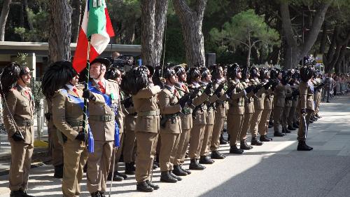 Lo schieramento dei fanti piumati