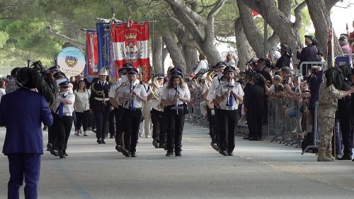 La sfilata della banda
