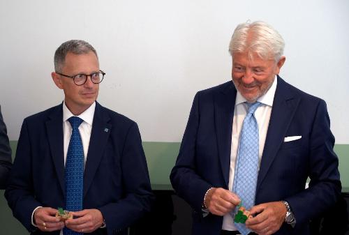 L'assessore Zannier e il presidente Paoletti