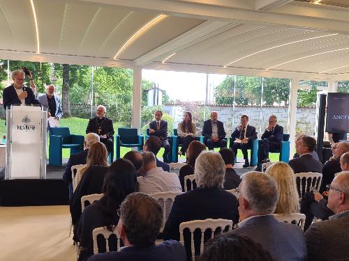 L'evento "Il Regno e la Vigna" durante il quale è stato presentato il progetto Borgo Laudato Sì.