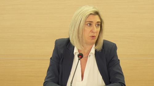 L'assessore Amirante a Tavagnacco