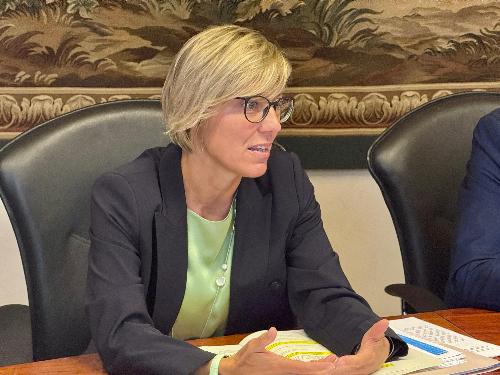 L'assessore regionale alle Finanze Barbara Zilli