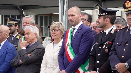 L'assessore regionale Barbara Zilli al Raduno nazionale dell'Associazione nazionale Vigili del fuoco di Gemona del Friuli