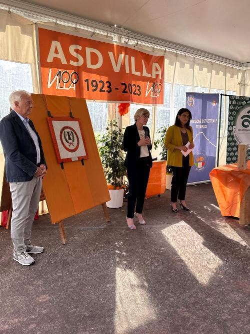 L'intervento dell'assessore Zilli al Quadrangolare under 15 "Memorial Luciano Sulli"