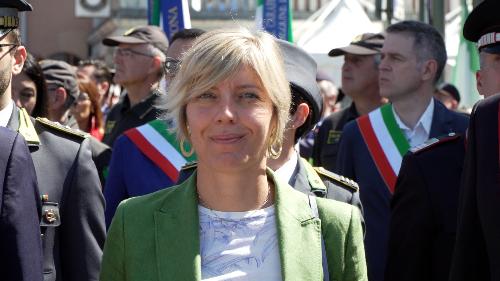 Zilli alla cerimonia ufficiale del 29° Raduno nazionale dell’Associazione nazionale Vigili del fuoco (Anvvf).