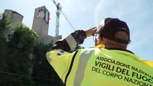 Un momento della cerimonia
