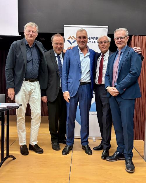 Un momento dellâ€™incontro di oggi a Tavagnacco dedicato al bilancio di Fidimpresa FriulVeneto.