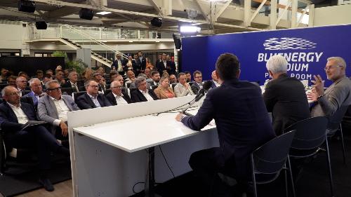 Un momento della presentazione del bilancio 2025 di Confidimprese Fvg
