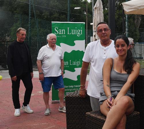 L'assessore Scoccimarro alla chiusura della stagione 2025-26 dell'Asd San Luigi Calcio di Trieste.