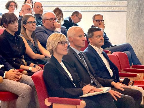 L'assemblea di Autostrade Alto Adriatico a cui ha partecipato l'assessore regionale alle Finanze Barbara Zilli
