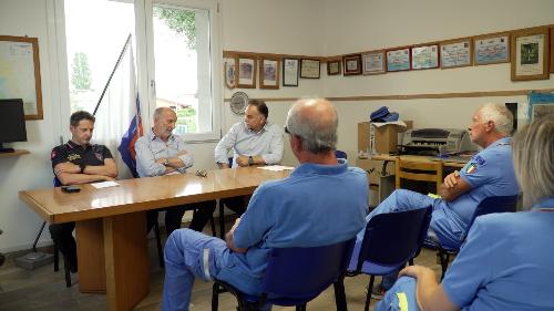 Un momento dell'incontro svoltosi a Castions di Strada