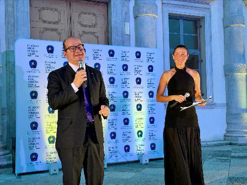 Il vicegovernatore Anzil interviene a Villa Manin alla Notte dei Campioni 