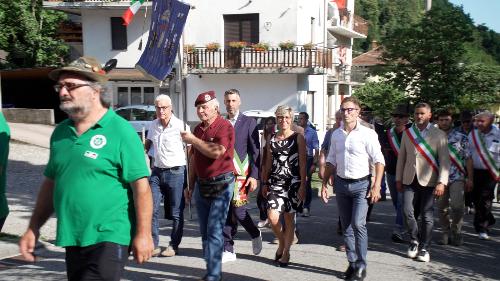 Un momento della sfilata di apertura