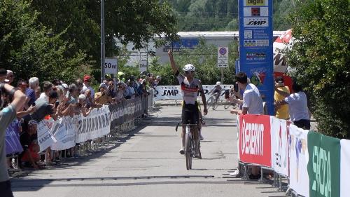 Il vincitore del Campionato italiano Gravel - GP Enzo Cainero