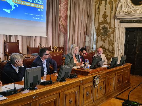 L'assessore regionale Cristina Amirante alla presentazione dell'Osservatorio Ance sulle costruzioni in Fvg