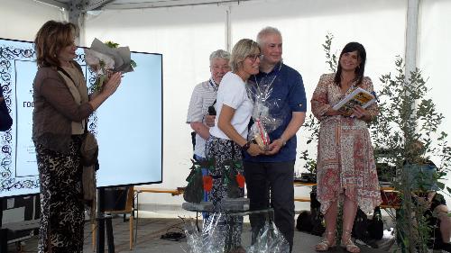 L'assessore regionale alle Finanze Barbara Zilli a Majano alla cerimonia di consegna della sedicesima edizione del Premio Pro Majano, assegnato quest'anno ai Fogolârs Furlans