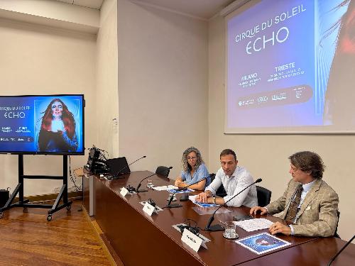 La conferenza stampa sul ritorno a Trieste del Cirque du Soleil
