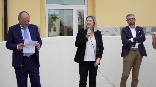 L'intervento dell'assessore regionale Cristina Amirante in occasione della cerimonia di inaugurazione della 32esima edizione della mostra Mosaico&Mosaici