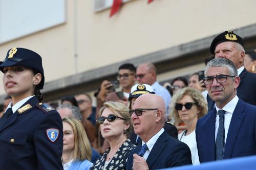 Un momento della cerimonia.
