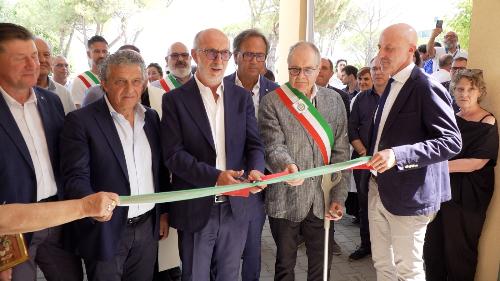Un momento dell'inaugurazione della Casa della comunità a Palmanova