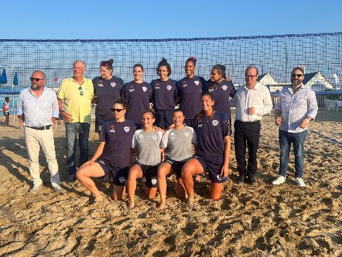 Anzil con la squadra della CDA Talmassons