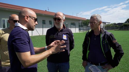 L'incontro con il sindaco di San Giorgio della Richinvelda Michele Leon