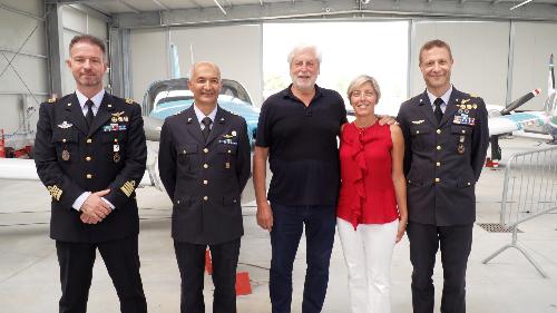 L'assessore regionale alle Finanze Barbara Zilli all'Air Expo Fvg