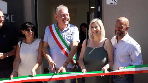 Amirante con il sindaco Alessandro Basso