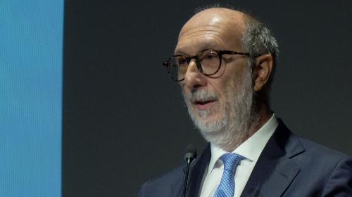 L'assessore alle Politiche sociali con delega alla Protezione civile Riccardi a Tolmezzo