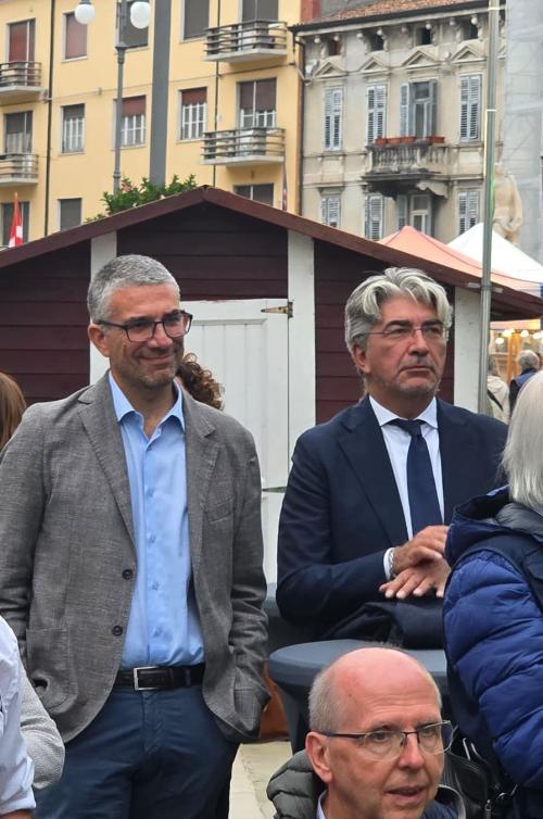 L'assessore regionale alle Autonomie locali, Pierpaolo Roberti, all'inaugurazione di Gusti di frontiera 2026