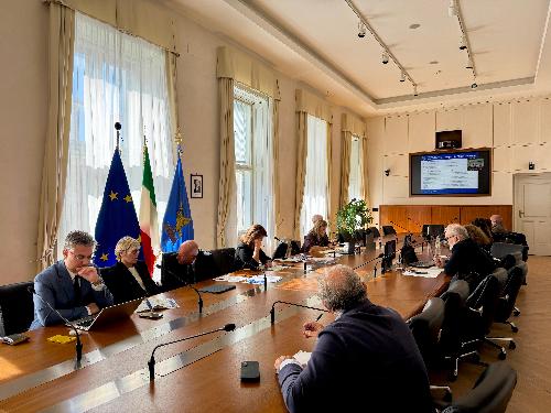 La riunione della cabina di regia per il Piano nazionale di ripresa e resilienza