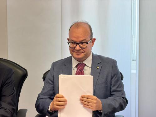 Il vicegovernatore con delega alla Cultura Mario Anzil.