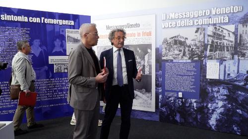 Un momento dell'inaugurazione