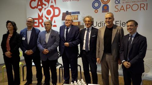 Un momento dell'inaugurazione