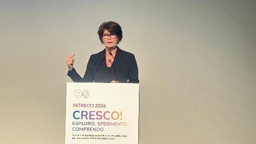 L'assessore regionale al Lavoro, formazione, istruzione, ricerca, università  e famiglia, Alessia Rosolen.