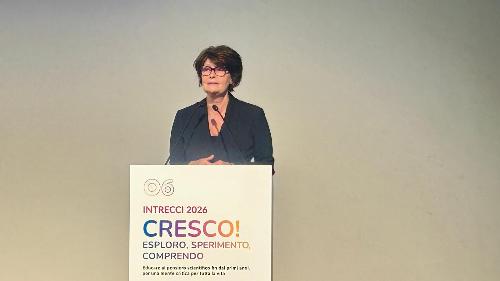 L'assessore regionale al Lavoro, formazione, istruzione, ricerca, università  e famiglia, Alessia Rosolen.