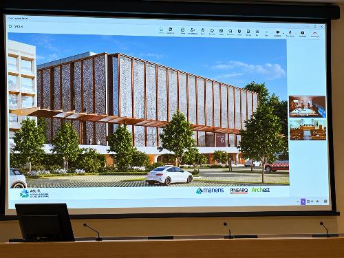 Il rendering del nuovo pagiglione 6 al Santa Maria della Misericordia