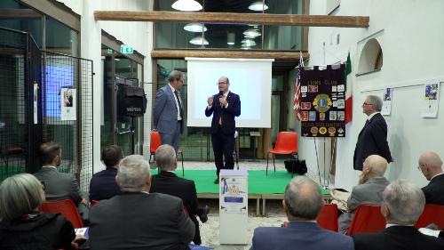 Il vicegovernatore Mario Anzil al Museo Civico delle Carrozze d'epoca di San Martino di Codroipo
