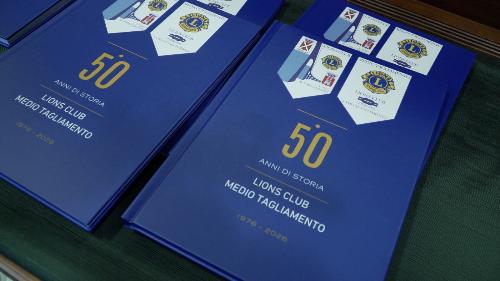 Le pubblicazioni per il traguardo dei 50 anni del Lions Club Medio Tagliamento