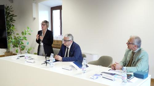 L'intervento dell'assessore regionale alle Finanze Barbara Zilli.