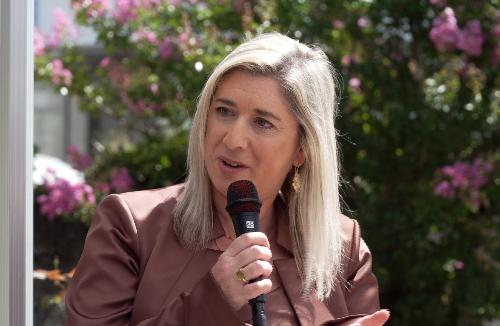 L'assessore regionale alle Infrastrutture Cristina Amirante