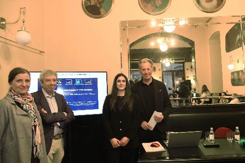 Un momento dell'incontro svoltosi a Trieste