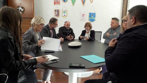 L'assessore regionale alle Finanze Barbara Zilli incontra il Sindaco e la giunta di Osoppo