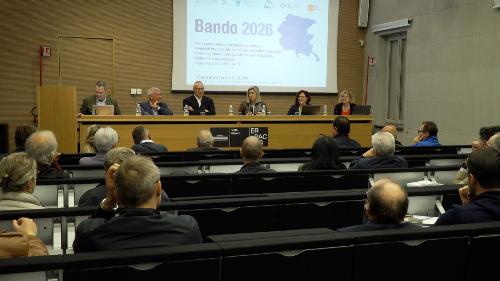 Un momento della presentazione del bando regionale dedicato alle sagre, alle feste locali e alle fiere tradizionali.