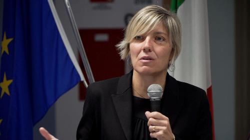 L'assessore Zilli durante il suo intervento