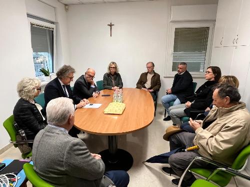 Un momento dell'incontro svoltosi oggi a Spilimbergo